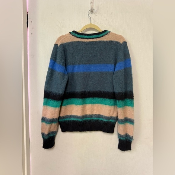 Molly Bracken Lili Sidonio WOMEN'S STRIPED LONG SLEEVE SWEATER - Picture 6 of 9